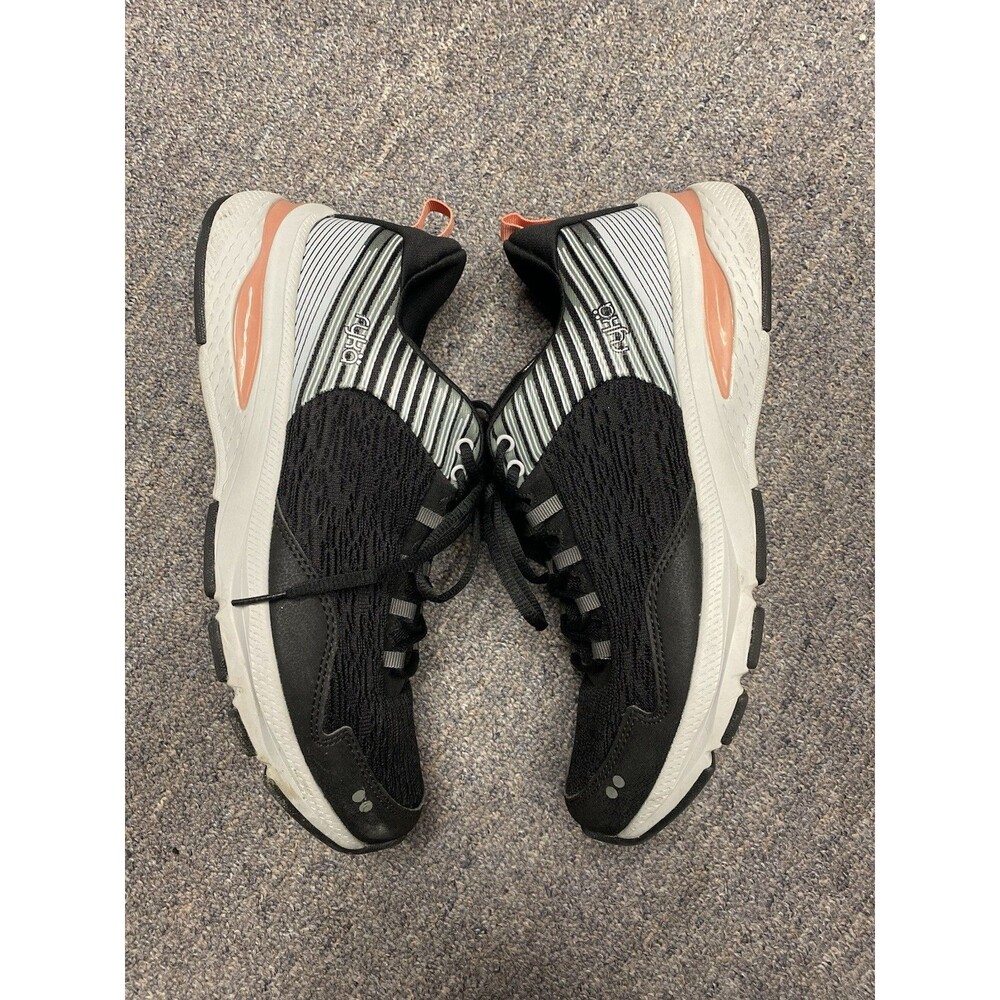 Ryka Women's Black/Gray Balance Fitness Performance Walking Shoes Size 9.5
